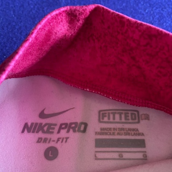 Nike Dri Fit Long Sleeve Pink Shirt Girls Size Large - Picture 2 of 5